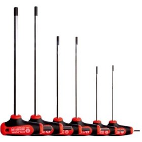 Resim Ceta Form K991006 6 Parça T Saplı Allen Anahtar Takımı Renkli Kutu İçinde 