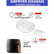 Resim Philips Hd9243/90 3000 Series Airfryer L İle Uyumlu Izgara Teli ,ekmek Kızartma 