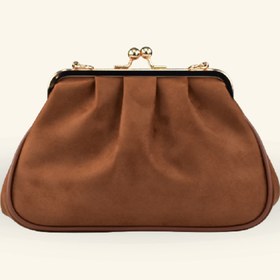 Resim birizmoda Rosel Clutch Çanta - Taba 