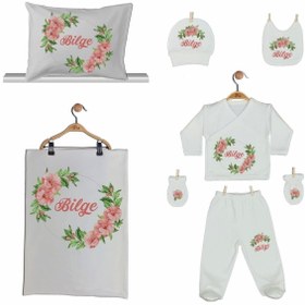 Resim Pia Baby Gl 2202 Isme Özel Yastık Battaniye Zıbın Set 