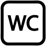 Resim Wc Sticker 30 X 30 Cm 