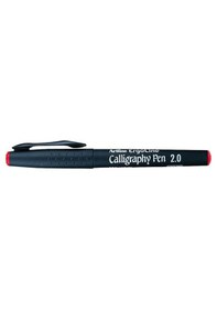 Resim Artline Ergoline Kaligrafi Kalemi 2.0 MM Kırmızı 