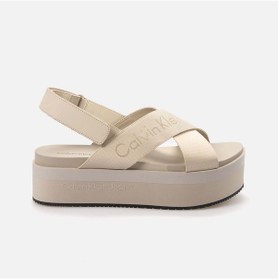 Resim Calvin Klein Kadın Sandalet Yw0yw01362 Bej 