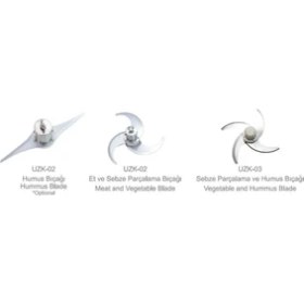 Resim Bosfor 20 Lt Set Üstü Et-Sebze Parçalama (Zırh Kıyma) ve Humus Makinesi 