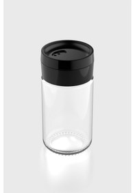 Resim Renga Dorian 105 Ml Siyah Kapaklı Cam Tuzluk 121006 Siyah 