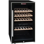 Resim La Sommeliere ECS50.2Z Double Zone Wine Cellar 49 Bottles Capacity Şarap Soğutucu La Sommeliere