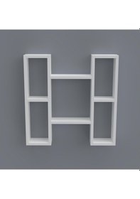 Resim Kenzlife kitaplık melisa 060*060*20 byz duvar rafı 