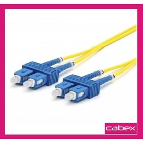 Resim cabex - Sm Sc-sc Dublex Fiber Optik Patchcord Singlemode 2 Mt 