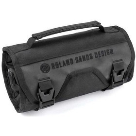 Resim Krıega Tool Roll Takım Çantası Roland Sands Siyah Siyah 
