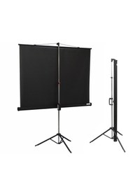 Resim CODEGEN TX-20 200x200 cm Tripod Ayaklı Taşınabilir Manuel Projeksiyon Perdesi (Arkası Siyah Fonlu) 