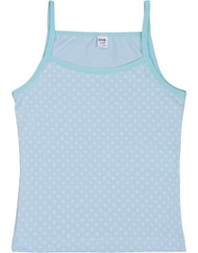 Resim Civil Girls Mint-Ekru 2-10 Yaş Kız Çocuk 2'li Atlet - Standart / 10-11 Yaş 