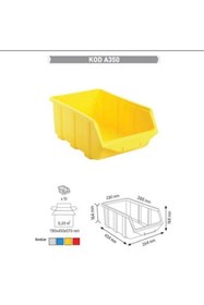 Resim Sembol A350 Plastik Avadanlık Gri (10 Adet) 