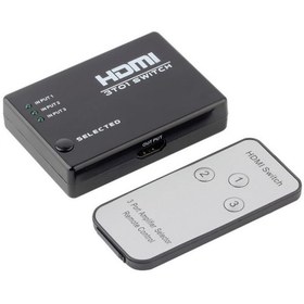 Resim Gplus Sy-301 3 Port Kumandalı Full Hd 1080P Hdmi Switch 
