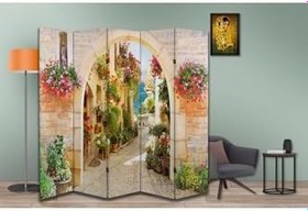 Resim Manzara Temalı Özel Tasarım Paravan Room Divider PRV1274, 180 x 180 