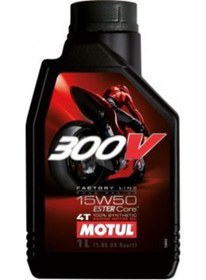 Resim Motul 300v 15w-50 4t Fl - 1 Litre 