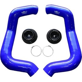 Resim Project Gamma Bmw M8 / M5 F90-f91-f92-f93 Blue Intakes & Blue Filtre Kit 