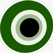 Resim TSC Nazar Boncuğu Sticker Duvar 18CM Yapıştırma Etiket Md2 