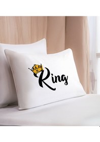 Resim Bk Gift Eğlenceli Tasarımlı Pamuklu Yastık Kılıfı-6 50x70cm , Sevgiliye , Ev si, Tasarım Ev Tekstili 