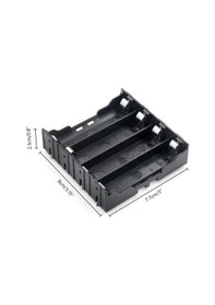 Resim 4'lü Pil İçin 18650 Pil Yuvası 