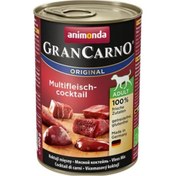 Resim Animonda Gran Carno Karışık Etli Konserve Yetişkin Köpek Maması 400 G 