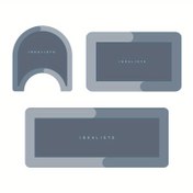 Resim 1 set/3 parça yumuşak ve emici, banyo kaymaz paspası tuvalet U şeklindeki, çamaşır makyajlı zemin halısı, ön kapı örtüsü Avrupa Amerikan tarz basit lavabo altlığıncağız tasarımıyla dekoratif ev aksesuar, Banyo Paspasları,Modern Banyo,Şık Dekor,Elde Yıkanabilir,Kaymaz Taban,Dekoratif Paspas,Pratik Ev 