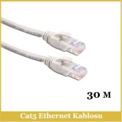 Resim Ti-Mesh Cat5e Network Kablo Od5.5 7/0.12 Cl*8C - 30M 