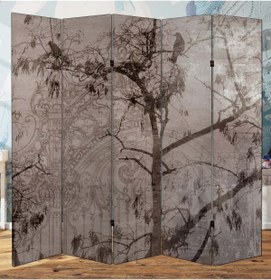 Resim dbsanat Doğa Temalı Özel Tasarım Paravan Room Divider 180 x 200 cm 