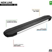 Resim Dacia Jogger Uyumlu Newline Krom Yan Basamak 213 Cm 2022 Üzeri Parça 