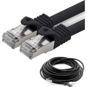 Resim IRENIS CAT7 S/FTP Ethernet (Network, LAN) Kablosu, Siyah, 30 metre 