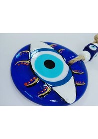 Resim El Yapımı Nazar Boncuğu 8 Cm El Yapımı Duvar Dekoru 