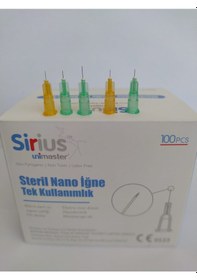 Resim Unimaster Mezoterapi İğnesi 32 G 8 MM 100 Adet 