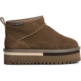 Resim Tommy Hilfiger Kadın Bot En0en02841rbm Haki 