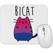 Resim Baskı Dükkanı Bi Cat Kedi Mouse Pad 