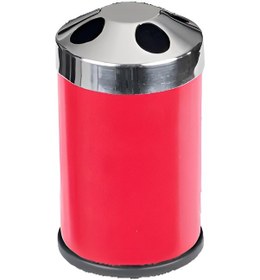 Resim Paslanmaz Set Üstü Kırmızı Diş Fırçalık Kırmızı 