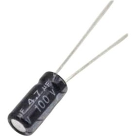 Resim 4,7 Mf 100 V Kondansatör-176760 
