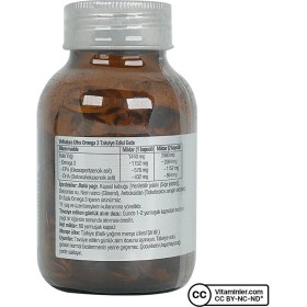 Resim Venatura Ultra Omega 3 60 Kapsül Trigliserid Form Takviye Edici Gıda Türkiye Menşeli 