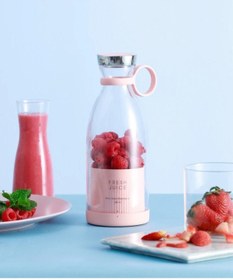 Resim BEYZANA Taşınabilir 350 Ml Blender Mini Meyve Karıştırıcı Milkshake Işlevli Blander Smothie 