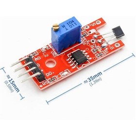 Resim Manyetik Hall Effect Sensör Modülü KY-024 