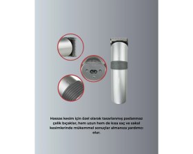 Resim Renkli Tıraş Makinesi Temizlik ve Yağlama Seti, Pratik ve Güçlü Bakım Seti 