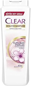Resim Clear Besleyici Şampuan Kepeğe Karşı Etkili Yumuşak ve Parlak Saçlar 600 ml 