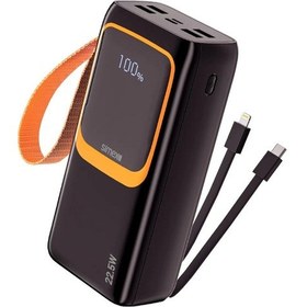 Resim 30.000 Mah Powerbank Pd Hızlı Şarj Type C Kablolu Fenerli 20000 Powerbank Renkli 