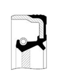 Resim Krank Ön Keçesi Fıat Doblo-egea-brava-punto 1.4 Mot. Ford Fıesta-focus-fusıon 1.4-1.6 Dizel Peugeot 206-307 Cıtroen C3-c4-c5 Ö1 40 Ö2 55 Ö4 7 