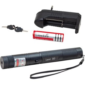 Resim Nemere Şarjlı Yeşil Lazer Pointer 100 Mw (4887) 
