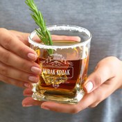 Resim Kişiye Özel Quality İsimli Elegan Viski Bardağı 