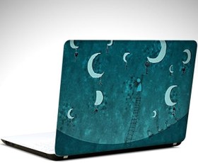 Resim Ayın Anahtarı Laptop Sticker 10 İnch (25X19CM) 