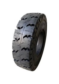 Resim 6.50-10 Warrior Siyah Sekmansız Dolgu Forklift Lastiği 