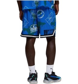 Resim 635061-02 Puma The Atw Dylan Aop 7" Short Erkek Şort Ve Kapri Mavi 635061-02 