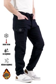 Resim Emporium Comfort Softshell Polarlı Motorcu Pantolonu 