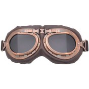 Resim Yaozixa Motorcycle Kask Gözlüğü: Vintage Stili, Rüzgar Ve Toz Koruyucu, Dayanıklı Malzeme, Gri 