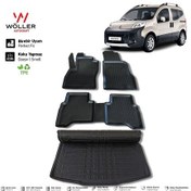 Resim Fiat Fiorino Paspas Bagaj Havuzu 2007-2019 Arası 3D Wöller 